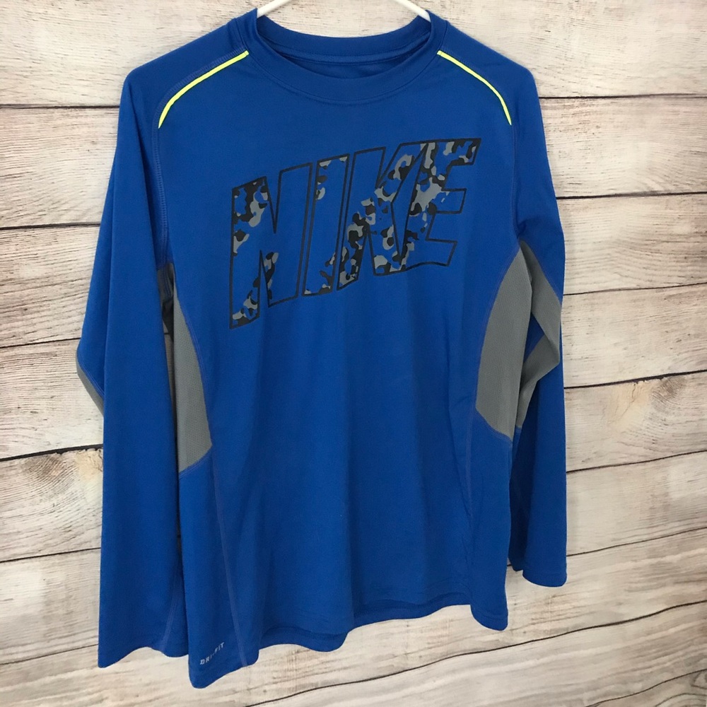 Nike XL Dri-fit boys long sleeve tee